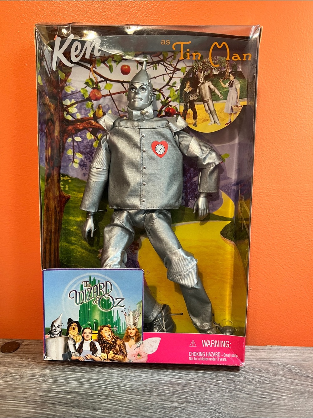 Ken as Tin Man Silver Wizard of Oz Action Doll